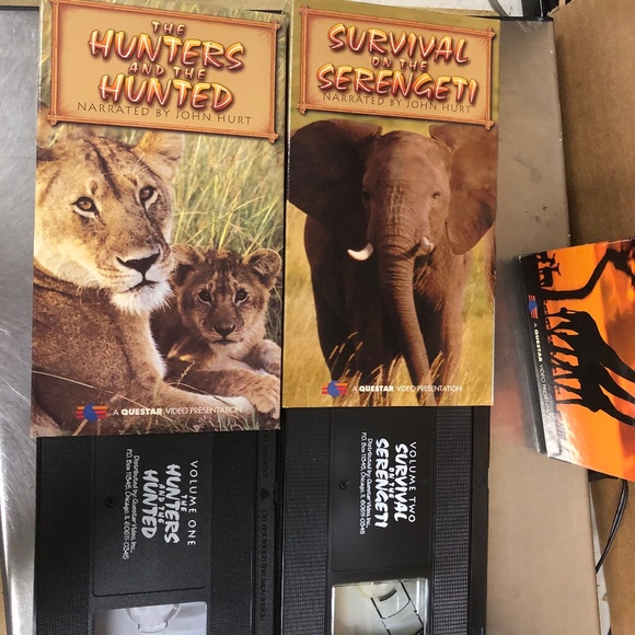 Untamed Africa VHS Video Tapes, Life in the Animal Kingdom Library Set of 2 NEW - Picture 8 of 8